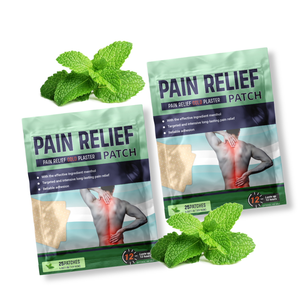 Pain Relief Menthol Cold Plaster - 3